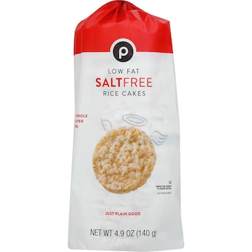Publix Rice Cakes, Low Fat, Salt Free