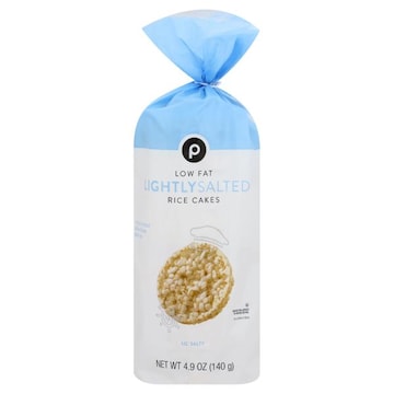 Publix Rice Cakes, Low Fat, Lightly Salted