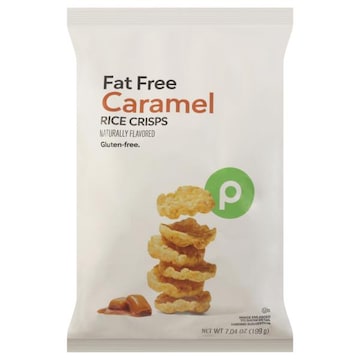 Publix Rice Crisps, Fat Free, Caramel