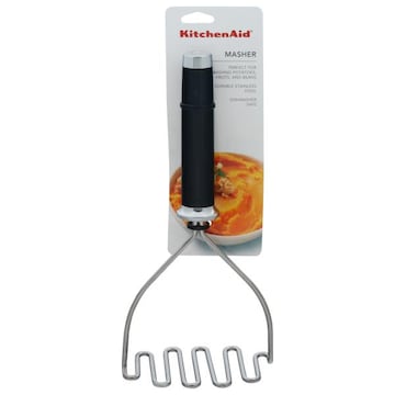 KitchenAid Masher, Stainless Steel Wire, Black