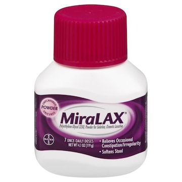 MiraLAX Osmotic Laxative, Unflavored, Powder