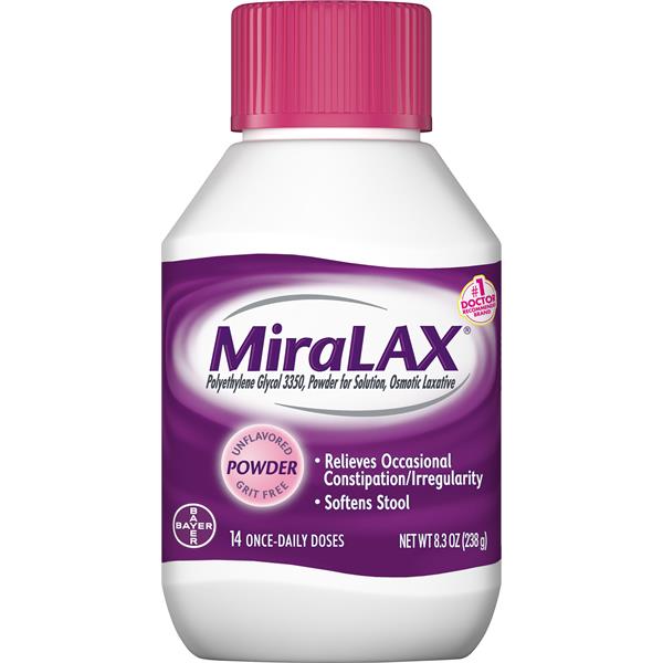 MiraLAX Laxative, Osmotic, Unflavored, Powder | Publix Super Markets