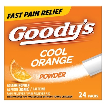 Goody's Pain Relief Powders, Cool Orange