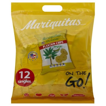 Mariquitas Plantain Chips, Classic, Original