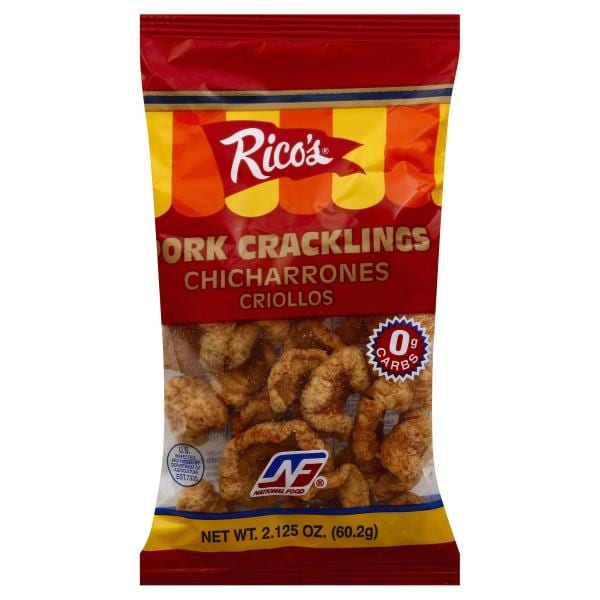 Ricos Pork Cracklings, Chicharrones Criollos Publix Super Markets