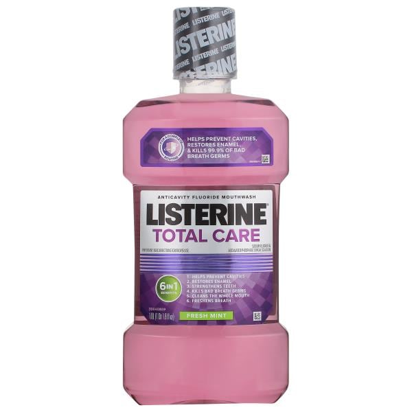 Listerine Mouthwash, Total Care, Fresh Mint | Publix Super Markets