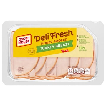 Oscar Mayer Honey Smoked Turkey Breast Sliced Lunch Meat