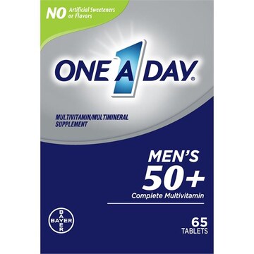 One A Day Complete Multivitamin, Men's 50+, Tablets