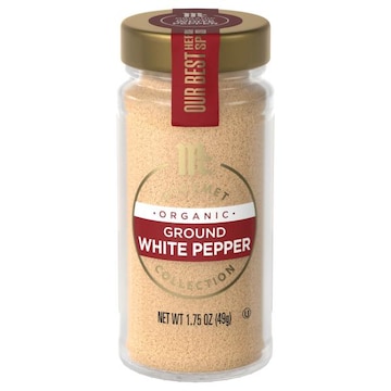 McCormick Gourmet Organic Ground White Pepper