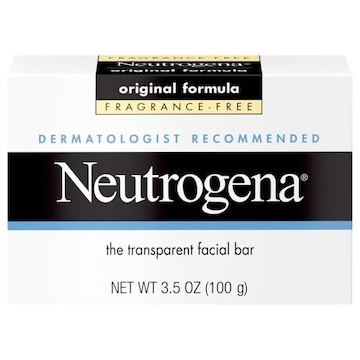 Neutrogena Facial Cleansing Bar, Fragrance-Free, Original Formula