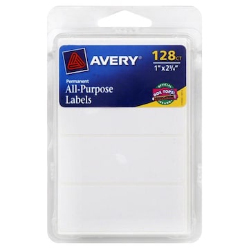 Avery All-Purpose Labels, Permanent