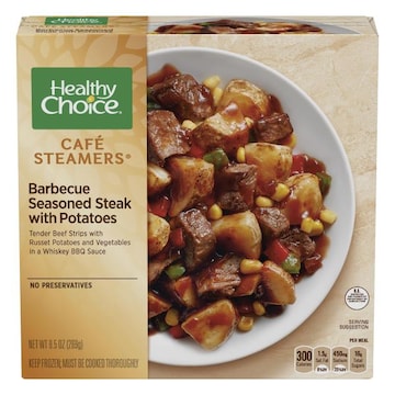 Healthy Choice Cafe Steamers Cafe Steamers Barbecue Seasoned Steak with Potatoes