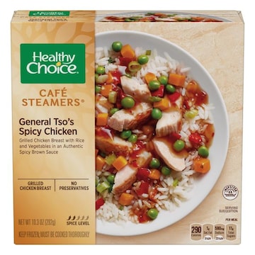Healthy Choice Cafe Steamers Cafe Steamers General Tsos Spicy Chicken