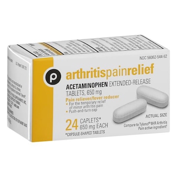 Publix Arthritis Pain Relief, 650 mg, Caplets