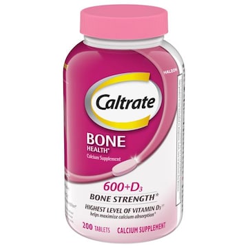 Caltrate Caltrate 600+D3 600 mg Calcium and Vitamin D Supplement Tablets