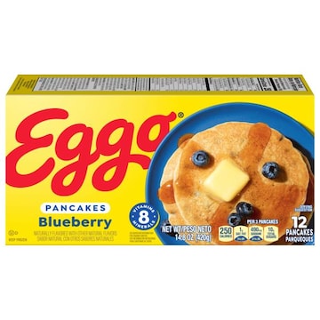 Eggo Frozen Pancakes Blueberry, Frozen Breakfast