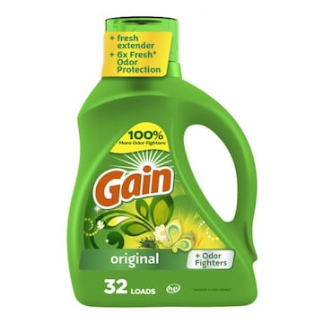 Gain Liquid Laundry Detergent, Original Scent, 32 Loads