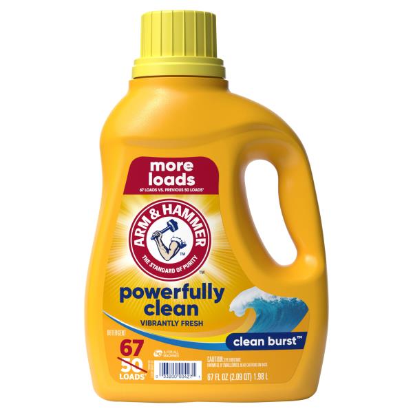 Arm & Hammer Detergent, Clean Burst, Powerfully Clean, Vibrantly Fresh