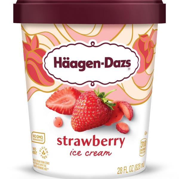 Haagen-Dazs Strawberry Ice Cream | Publix Super Markets