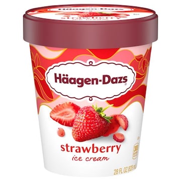 Haagen-Dazs Haagen Dazs Strawberry Ice Cream