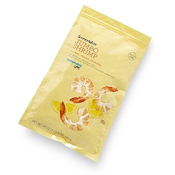 GreenWise Cooked Shrimp, Jumbo, 16/20 Shrimp/Lb, Sustainable, Farmed, Frozen