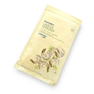 GreenWise White Shrimp, Large, 31/35 Shrimp/Lb, Sustainable, Farmed, Frozen