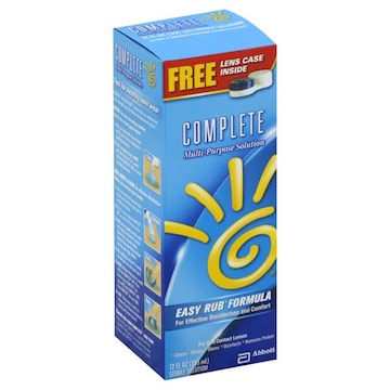 Abbott Multi-Purpose Solution, Complete, Easy Rub Formula