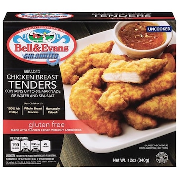 Bell & Evans CHICKEN BREAST TENDERS, BREADED, AIR CHILLED