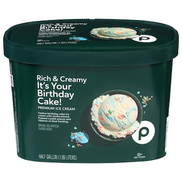 Publix Premium Rich & Creamy It's Your Birthday Cake! Ice Cream