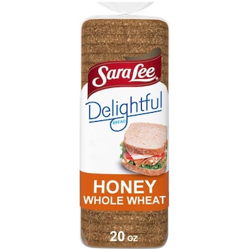 Sara Lee Delightful Honey Whole Wheat Honey Bread, 20 oz