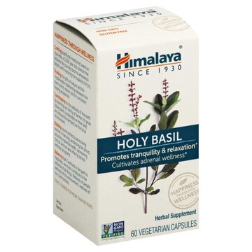 Himalayan Holy Basil, Vegetarian Capsules