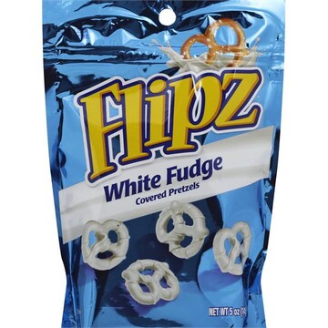 Flipz Pretzels, White Fudge Covered