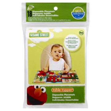 Neat Solutions Table Topper Placemats, Disposable, Sesame Street