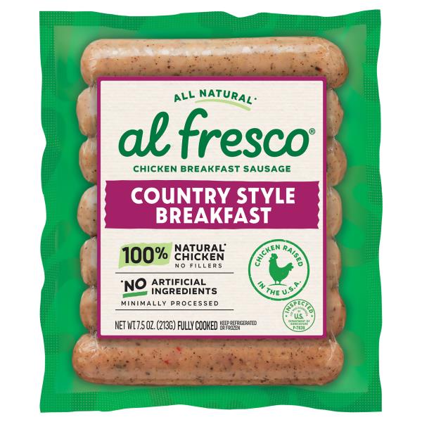 Al Fresco Chicken Breakfast Sausage, Country Style Publix Super Markets