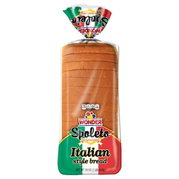 Wonder Spoleto Italian-Inspired Wide Loaf Bread, 16 oz Loaf