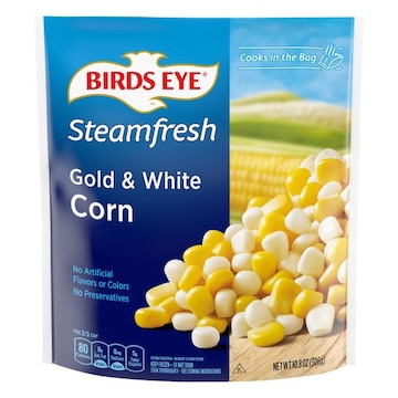 Birds Eye Steamfresh Corn, Gold & White