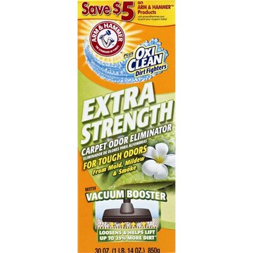 Arm & Hammer Odor Eliminator, Carpet, Extra Strength