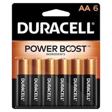Duracell Power Boost Batteries, Alkaline, AA, 1.5V