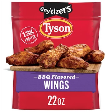 Tyson Any'tizers Frozen BBQ Flavored Chicken Wings