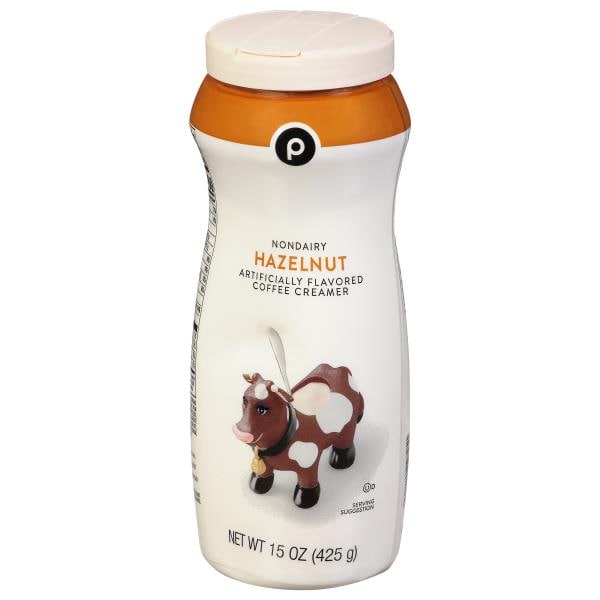 Publix Coffee Creamer, NonDairy, Hazelnut Publix Super Markets