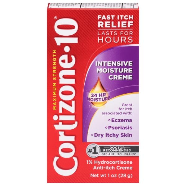 Cortizone-10 Anti-Itch Creme, Intensive Moisture Creme, Maximum