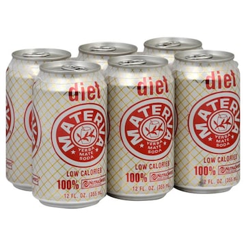 Materva Soda, Diet, Yerba Mate