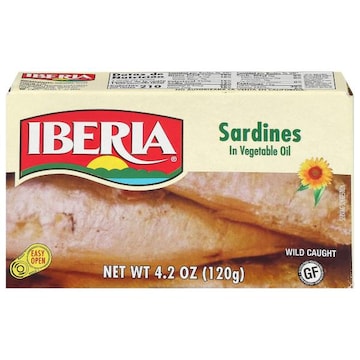 Iberia in Vegetable Oil Sardines