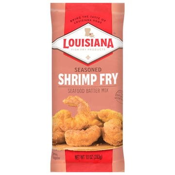 Louisiana Fish Fry Products Seasoned Shrimp Fry Seafood Batter Mix