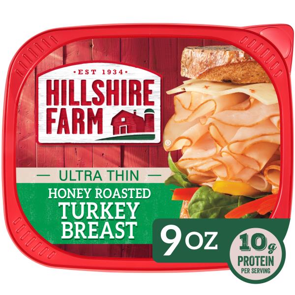Hillshire Farm Ultra Thin Sliced Honey Roasted Turkey Breast Sandwich
