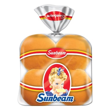 Sunbeam Sunbeam Hamburger Buns, Enriched White Bread Burger Buns, 8 Count