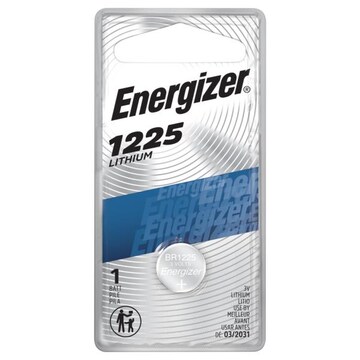 Energizer Battery, Lithium, 1225