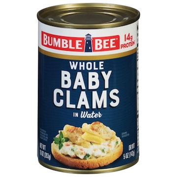 Bumble Bee Whole in Water Baby Clams