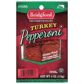 Bridgford Gluten Free! Turkey Pepperoni