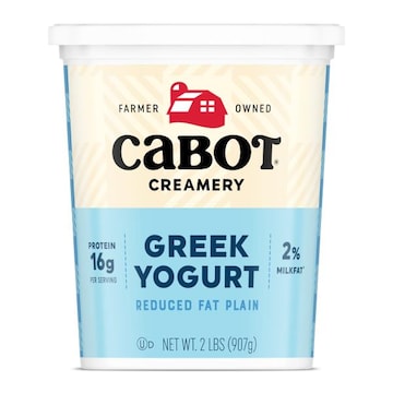 Cabot Creamery Lowfat Plain Greek Yogurt